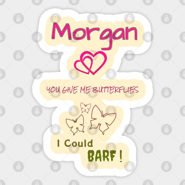 Morgan - My Lovely Sticker by  EnergyProjections